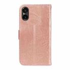 For Sony Xperia 5 V Swallowtail Butterfly Embossed Leather Phone Case(Rose Gold) - 3