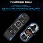 G7V Pro 2.4GHz Fly Air Mouse LED Backlight Wireless Keyboard Remote Control with Gyroscope for Android TV Box / PC, Support Intelligent Voice - 5