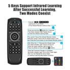 G7V Pro 2.4GHz Fly Air Mouse LED Backlight Wireless Keyboard Remote Control with Gyroscope for Android TV Box / PC, Support Intelligent Voice - 10