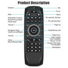 G7V Pro 2.4GHz Fly Air Mouse LED Backlight Wireless Keyboard Remote Control with Gyroscope for Android TV Box / PC, Support Intelligent Voice - 12