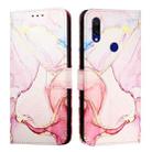 For Xiaomi Redmi 7 PT003 Marble Pattern Flip Leather Phone Case(Rose Gold) - 2