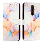 For Xiaomi Redmi Note 8 Pro PT003 Marble Pattern Flip Leather Phone Case(Galaxy Marble White) - 2