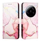 For Xiaomi 13 Ultra PT003 Marble Pattern Flip Leather Phone Case(Rose Gold) - 2