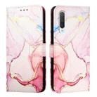 For Xiaomi Mi CC9  / Mi 9 Lite PT003 Marble Pattern Flip Leather Phone Case(Rose Gold) - 2