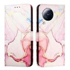 For Xiaomi Civi 3 PT003 Marble Pattern Flip Leather Phone Case(Rose Gold) - 2