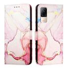 For Xiaomi Civi 1S PT003 Marble Pattern Flip Leather Phone Case(Rose Gold) - 2