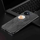 For Huawei Pocket 2 SULADA Electroplated Laser Engraving Texture PC Phone Case(Black) - 1