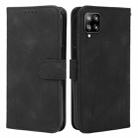 For Samsung Galaxy A42 5G Skin Feel Geometric Lines Leather Phone Case(Black) - 2