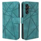 For Samsung Galaxy A54 5G Skin Feel Geometric Lines Leather Phone Case(Green) - 2