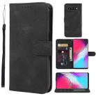 For Samsung Galaxy S10 5G Skin Feel Geometric Lines Leather Phone Case(Black) - 1