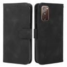 For Samsung Galaxy S20 FE Skin Feel Geometric Lines Leather Phone Case(Black) - 2