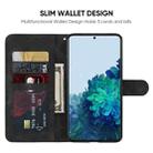For Samsung Galaxy S22+ 5G Skin Feel Geometric Lines Leather Phone Case(Black) - 3