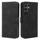 For Samsung Galaxy S24 Ultra 5G Skin Feel Geometric Lines Leather Phone Case(Black) - 2