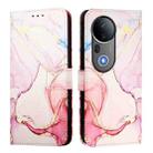 For vivo S20 Pro PT003 Marble Pattern Flip Leather Phone Case(Rose Gold) - 2