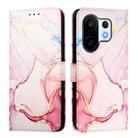 For vivo S30 Pro mini PT003 Marble Pattern Flip Leather Phone Case(Rose Gold) - 2