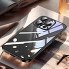 For iPhone 15 Pro SULADA Electroplating Frosted PC + TPU Shockproof Phone Case(Black) - 1