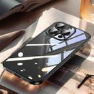 For iPhone 14 Pro Max SULADA Electroplating Frosted PC + TPU Shockproof Phone Case(Black) - 1