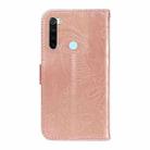 For Xiaomi Redmi Note 8 Swallowtail Butterfly Embossed Leather Phone Case(Rose Gold) - 3