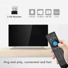 G21 2.4GHz Fly Air Mouse LED Backlight Wireless Keyboard Remote Control with Gyroscope for Android TV Box / PC, Support Intelligent Voice (Blue) - 6