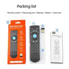 G21 2.4GHz Fly Air Mouse LED Backlight Wireless Keyboard Remote Control with Gyroscope for Android TV Box / PC, Support Intelligent Voice (Blue) - 9