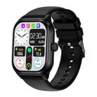 LEMFO LT10 2.01 inch TFT Screen Smart Watch Supports Bluetooth Call / Health Monitoring, Silicone Strap(Black) - 1