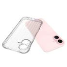 For iPhone 16 Plus Water Ripple Fine Hole TPU Phone Case(Transparent) - 2