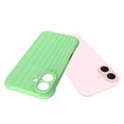 For iPhone 16 Plus Water Ripple Fine Hole TPU Phone Case(Matcha Green) - 2