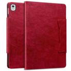 For iPad Air / Air 2 / 9.7 2017 / 2018 Cat Buckle Leather Smart Tablet Case(Red) - 2