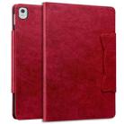 For iPad 10.5 2019 / 2017 / Air 3 Cat Buckle Leather Smart Tablet Case(Red) - 2