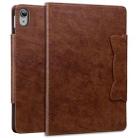 For iPad 10th Gen 10.9 2022 Cat Buckle Leather Smart Tablet Case(Brown) - 2