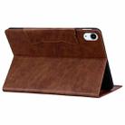 For iPad 10th Gen 10.9 2022 Cat Buckle Leather Smart Tablet Case(Brown) - 3