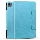 For iPad Pro 11 2022 / 2021 / 2020 / 2018 Cat Buckle Leather Smart Tablet Case(Sky Blue) - 2