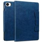 For iPad mini 5 / 4 / 3 / 2 / 1 Cat Buckle Leather Smart Tablet Case(Royal Blue) - 2