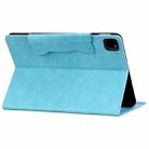 For iPad Pro 11 2024 Cat Buckle Leather Smart Tablet Case(Sky Blue) - 3