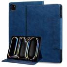 For iPad Pro 11 2024 Cat Buckle Leather Smart Tablet Case(Royal Blue) - 1