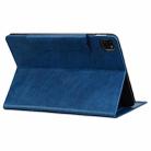 For iPad Pro 11 2024 Cat Buckle Leather Smart Tablet Case(Royal Blue) - 3