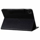 For iPad Pro 13 2024 Cat Buckle Leather Smart Tablet Case(Black) - 3