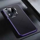 For Huawei Pura 70 Ultra SULADA Skin Feel Matte Shockproof Phone Case(Purple) - 1