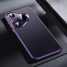 For Huawei Pura 70 SULADA Skin Feel Matte Shockproof Phone Case(Purple) - 1