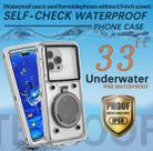 33ft 10m Underwater IP68 Waterproof Phone Case For Under 6.6 inch Phones(White) - 3
