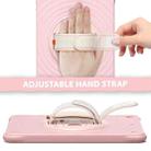 For iPad 10.2 2021 / 2020 / 2019 Rotation Holder Silicone Hybrid PC Tablet Case(Pink) - 3