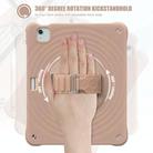For iPad Air 13 2025 / 2024 Rotation Holder Silicone Hybrid PC Tablet Case(Light Coffee) - 3