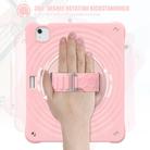 For iPad Air 13 2025 / 2024 Rotation Holder Silicone Hybrid PC Tablet Case(Pink) - 3