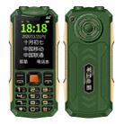 K1+ 4G Elder Rugged Phone, 2.6 inch, 1500mAh Battery, LED Flashlight, Network: 4G, Dual SIM, SOS, Plug:US Plug(Green) - 1