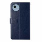 For Sharp Aquos Wish 4 HT01 Y-shaped Pattern Flip Leather Phone Case(Blue) - 3