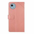 For Sharp Aquos Wish 4 HT01 Y-shaped Pattern Flip Leather Phone Case(Pink) - 3