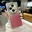 For OPPO Find N3 Electroplating Frame + Glitter Paper Full Coverage Phone Case(Pink) - 2