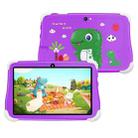 C75 Dinosaur 7 inch WiFi Kids Tablet PC, 2GB+16GB, Android 7.0 MT6735 Octa Core CPU(Purple) - 2