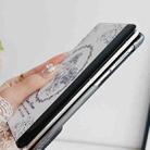 For Huawei Mate X5 / X2 Sketching Flowers Flip Leather Phone Case(Black) - 3