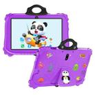 C79 Panda 7 inch WiFi Kids Tablet PC, 2GB+16GB, Android 7.0 MT6735 Octa Core CPU(Purple) - 1